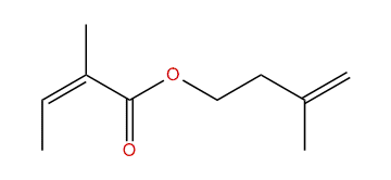 3-Methyl-3-butenyl (Z)-2-methyl-2-butenoate